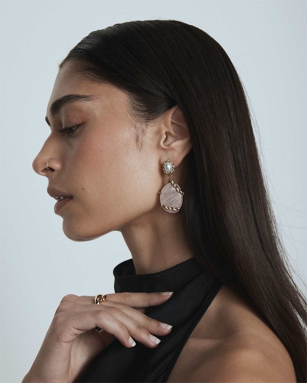 Gilded Earrings