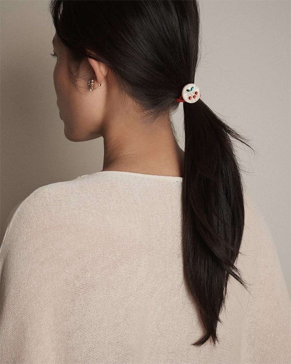 Cherry In Hair Tie