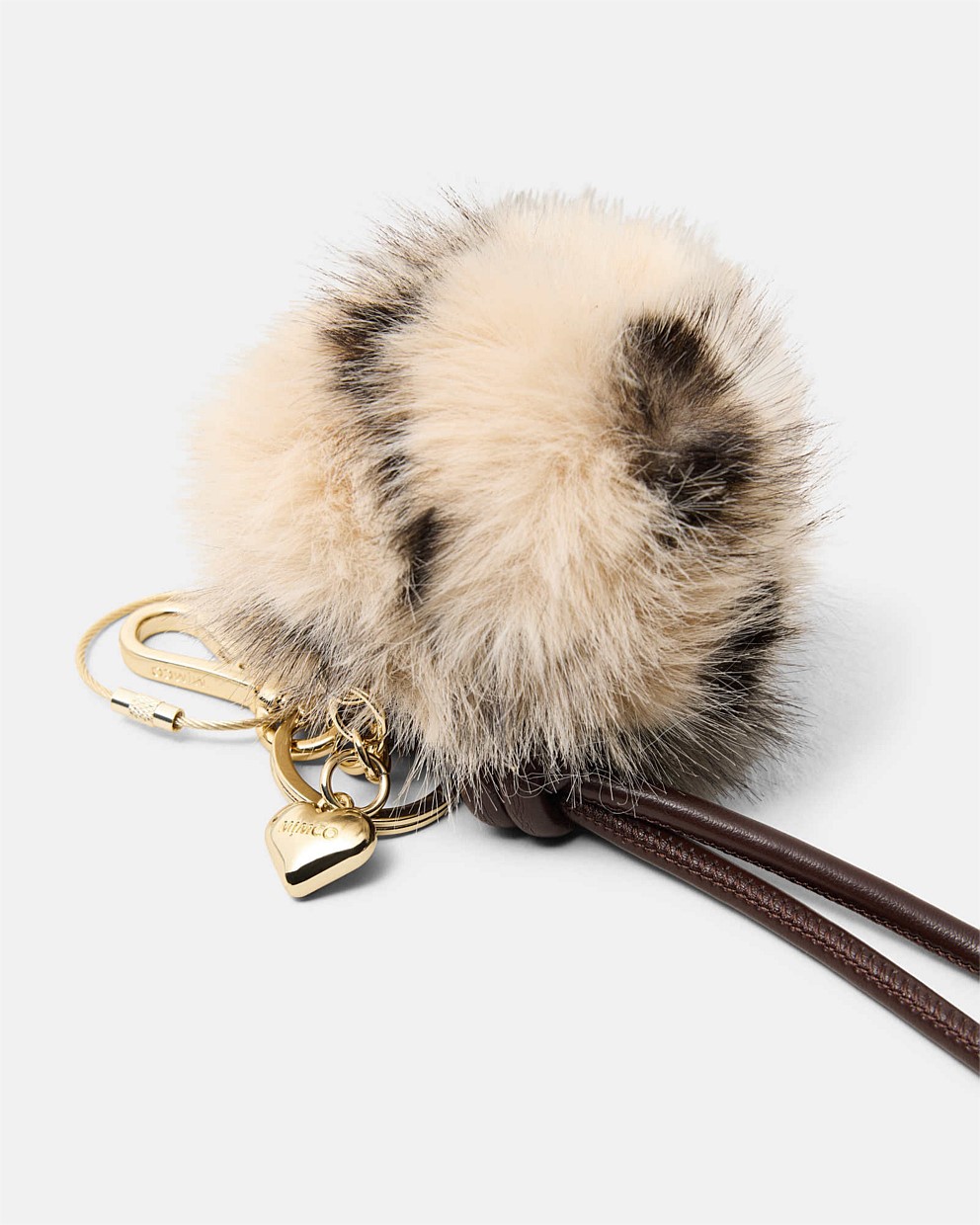 Fluffy Knot Bag Charm