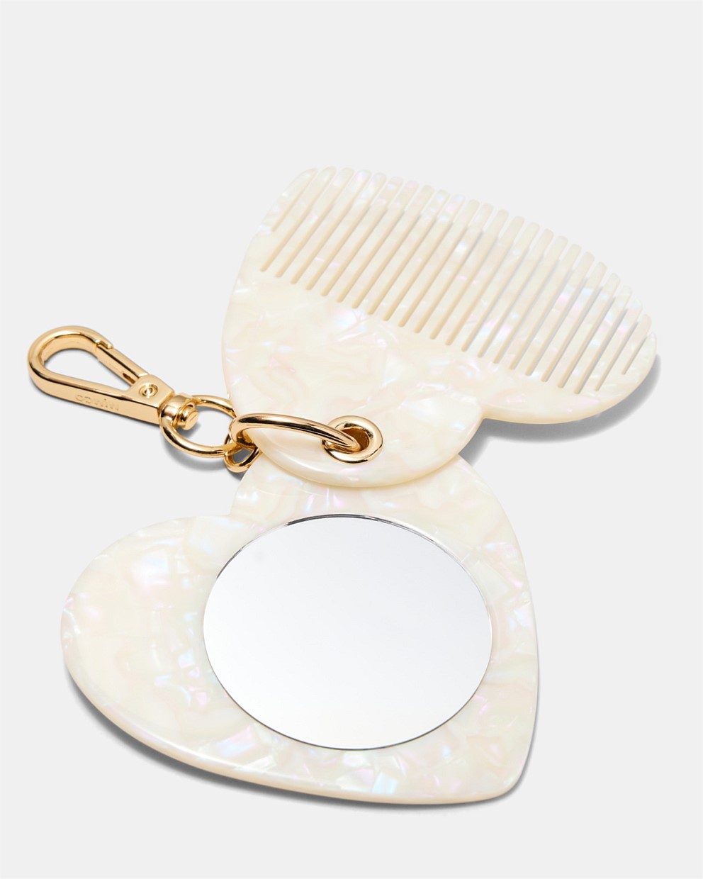 Lovely Hair Comb Keyring