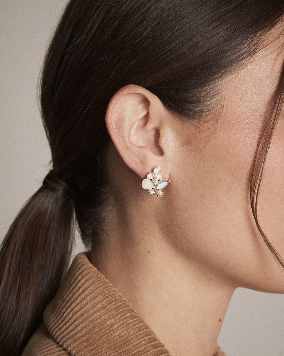 De Fleurs Stud Earrings