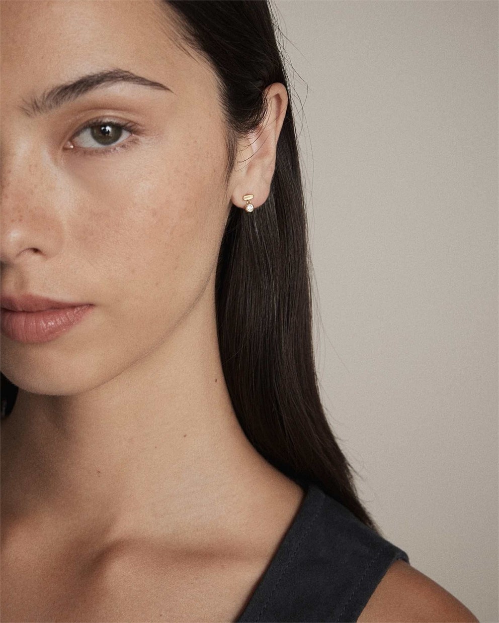 Glint Charm Stud Earrings