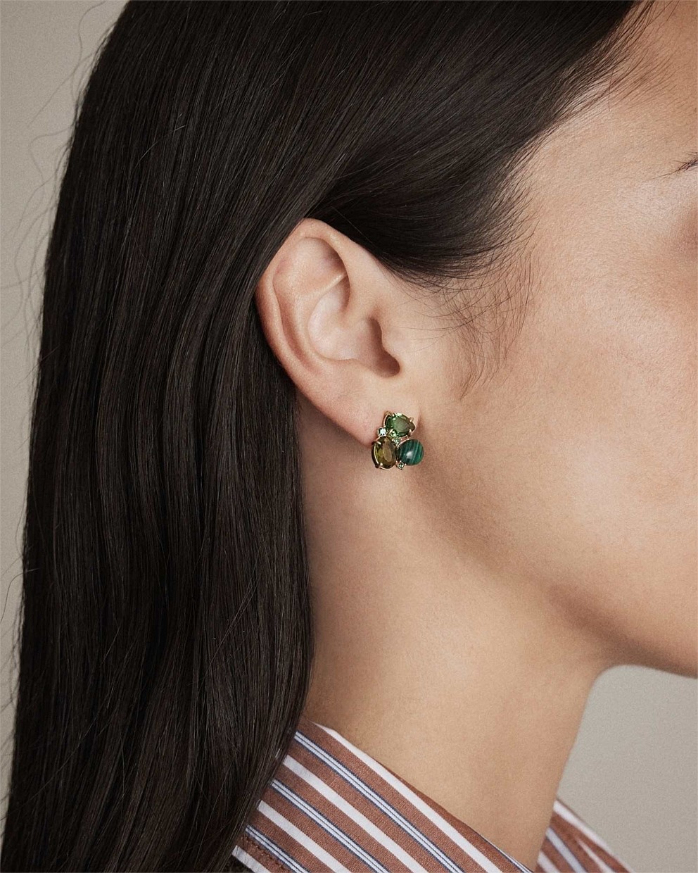 Goddess Stud Earrings