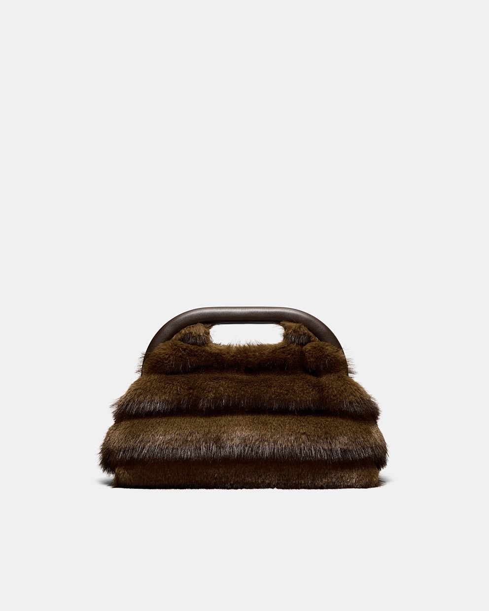 Faux Fur Frame Bag