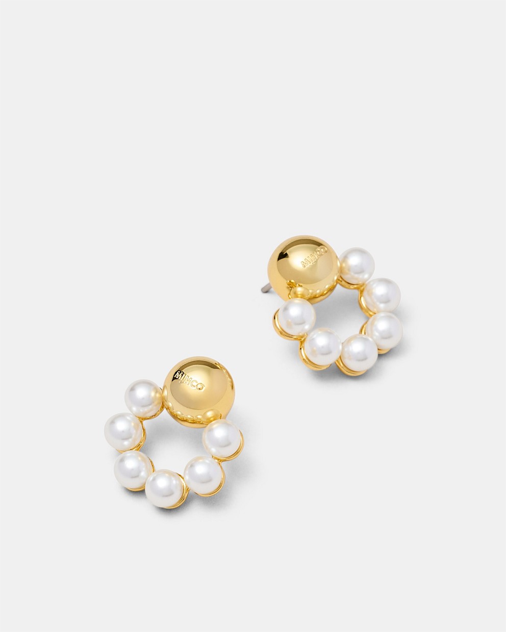 Luminous Aura Stud Earrings