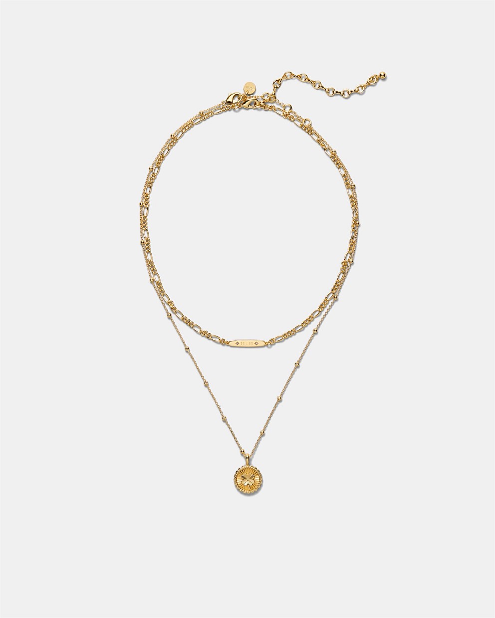 Lucky Coin Duo Necklace