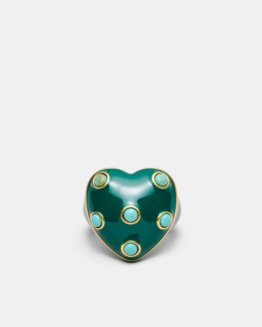 Polka Heart Ring