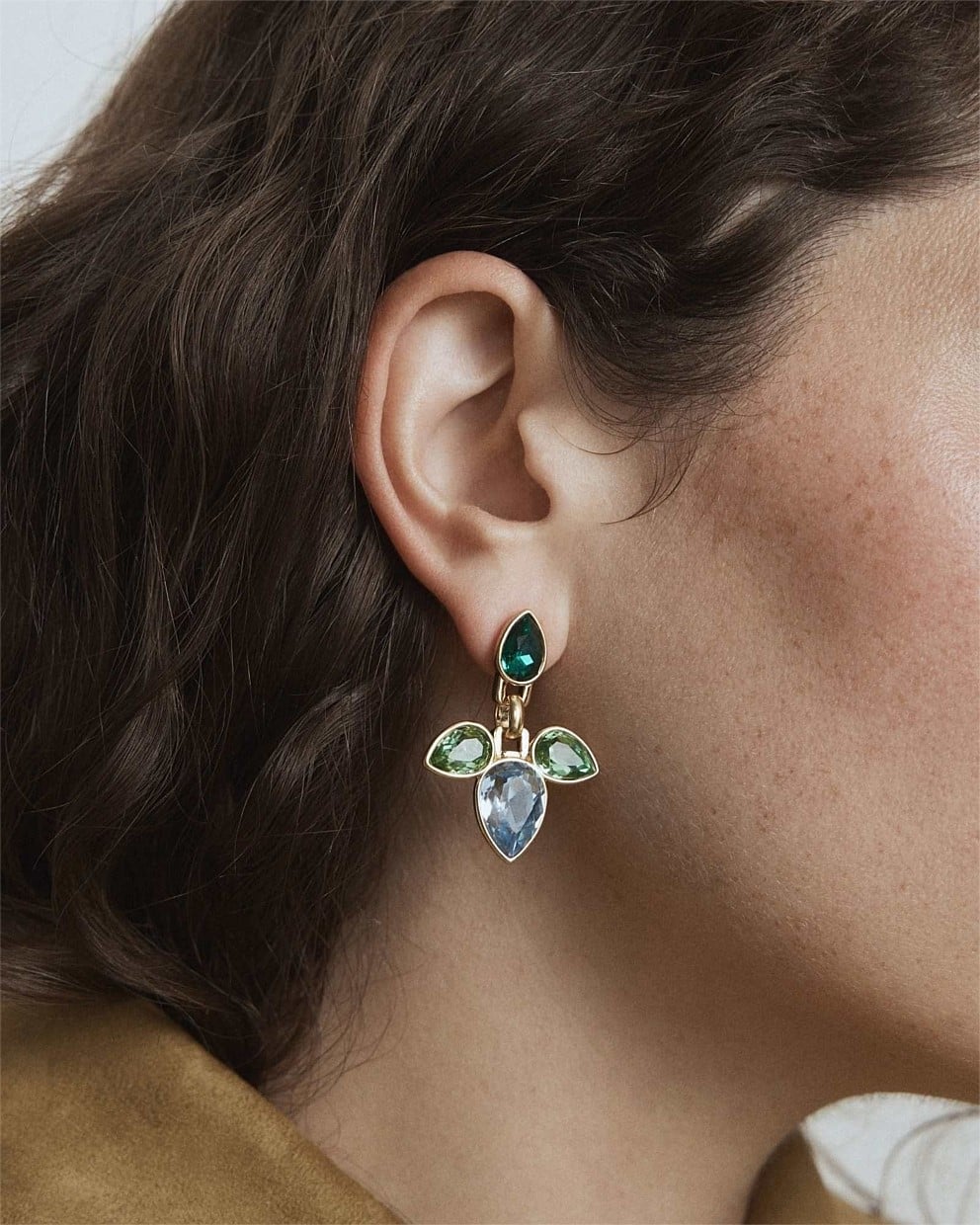 Bumper Pear Earrings