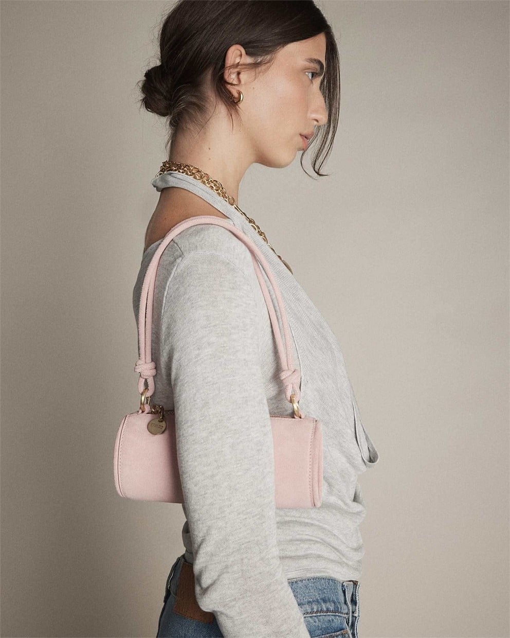 Barrel Mini Shoulder Bag