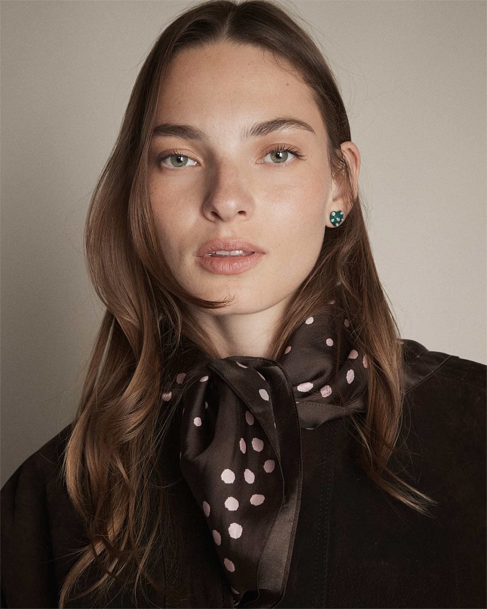 Dizzy Dots Large Scarf
