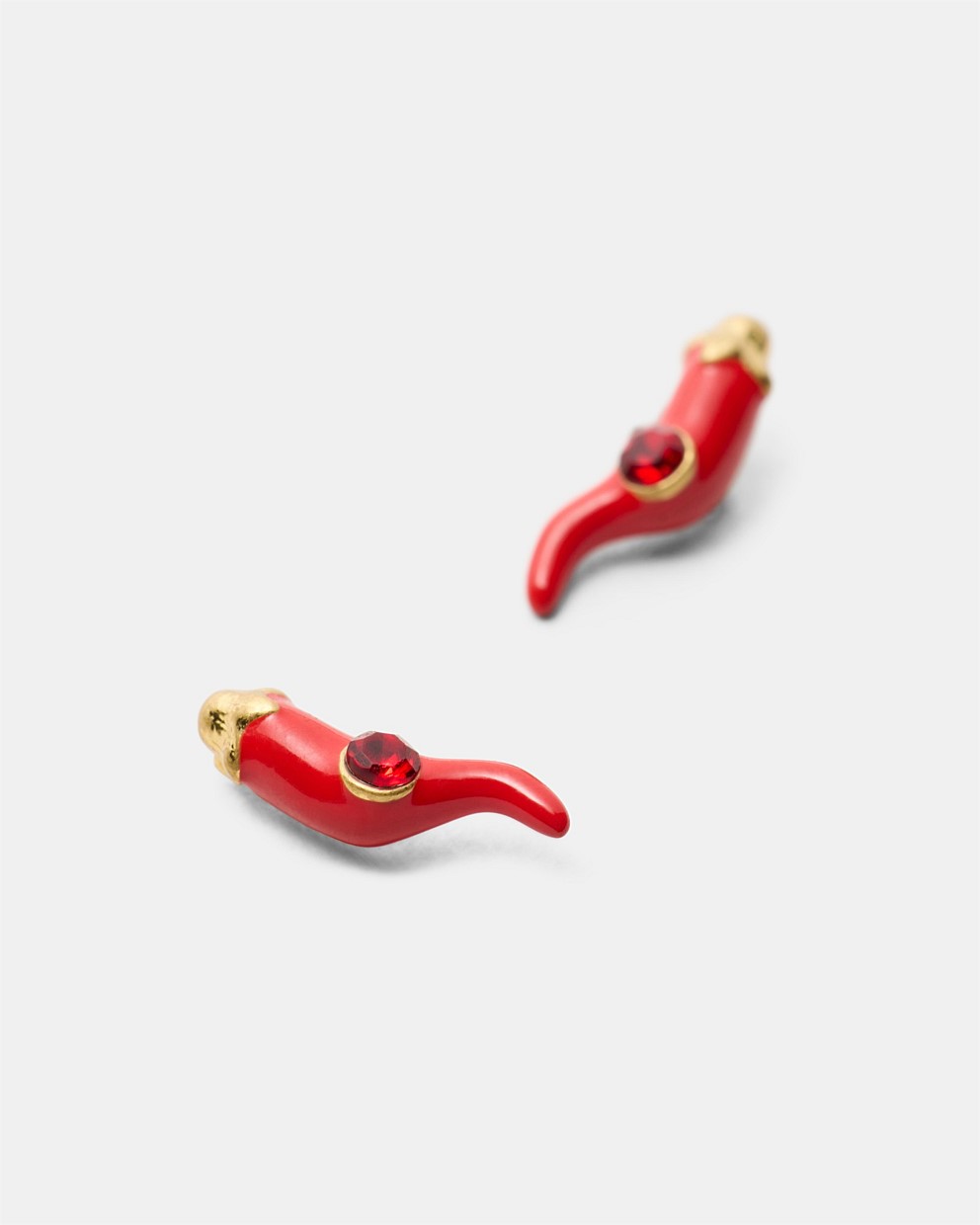 Cornicello Stud Earrings