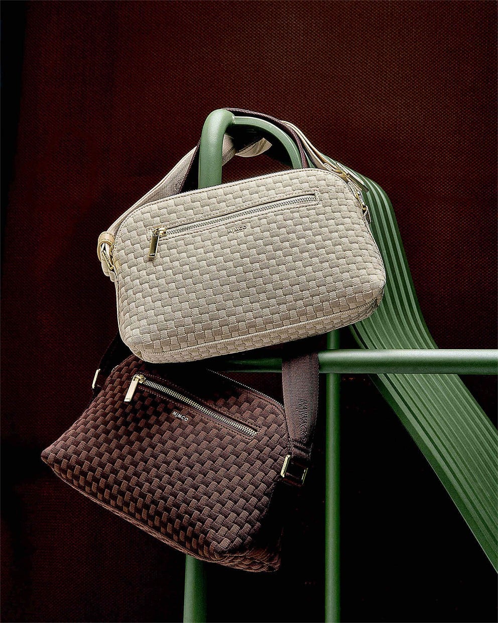Squad Woven Crossbody Bag
