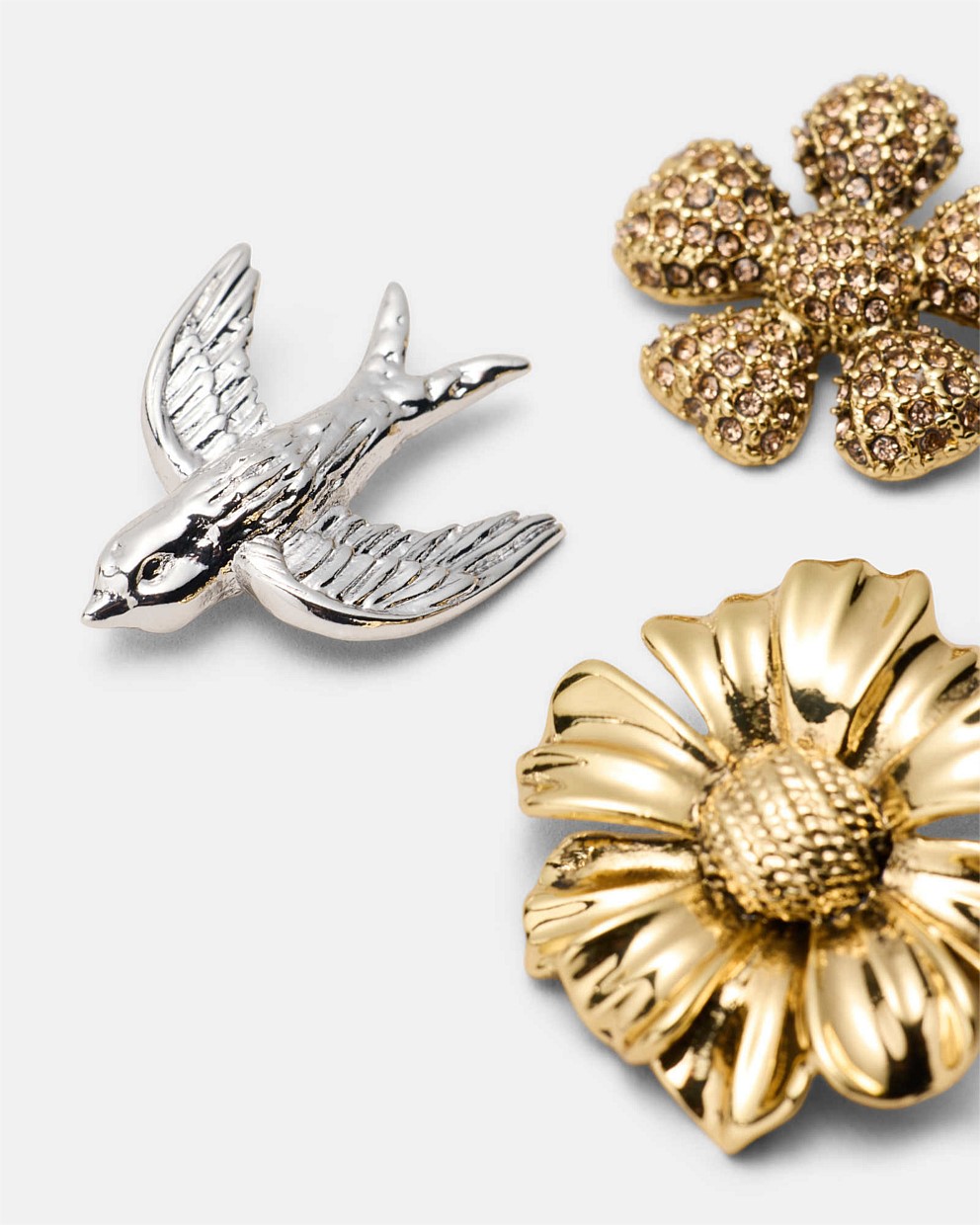 Daisy Dream Brooch Pin Set