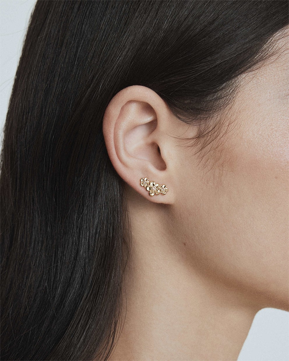 Garden Climber Stud Earrings