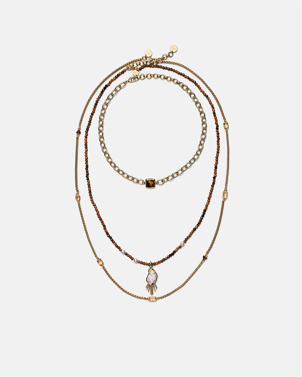 Sunray Trio Necklace