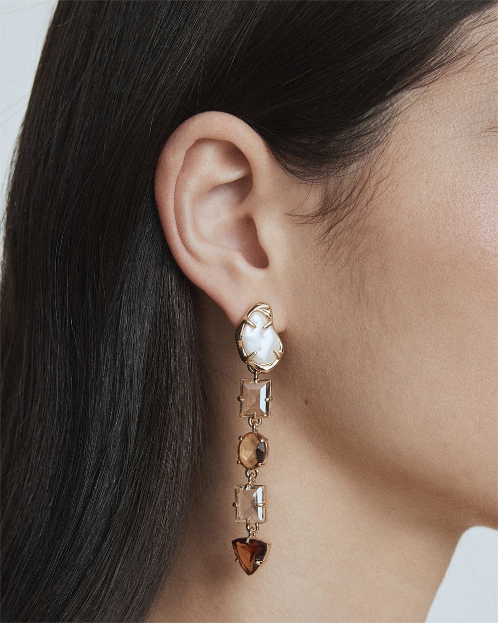 Ornithea Long Drop Earrings