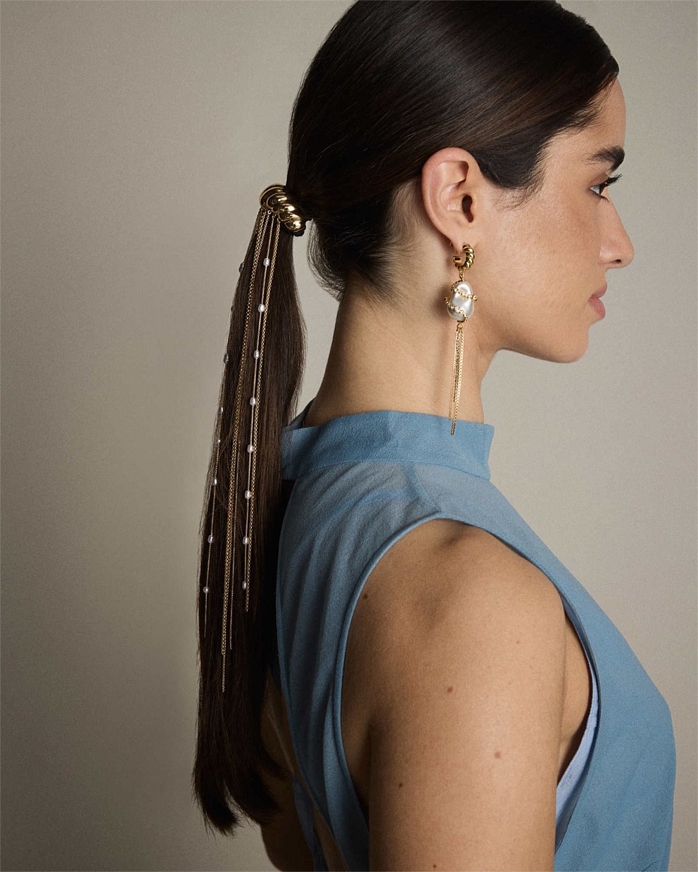 Enlace Pony Hair Cuff