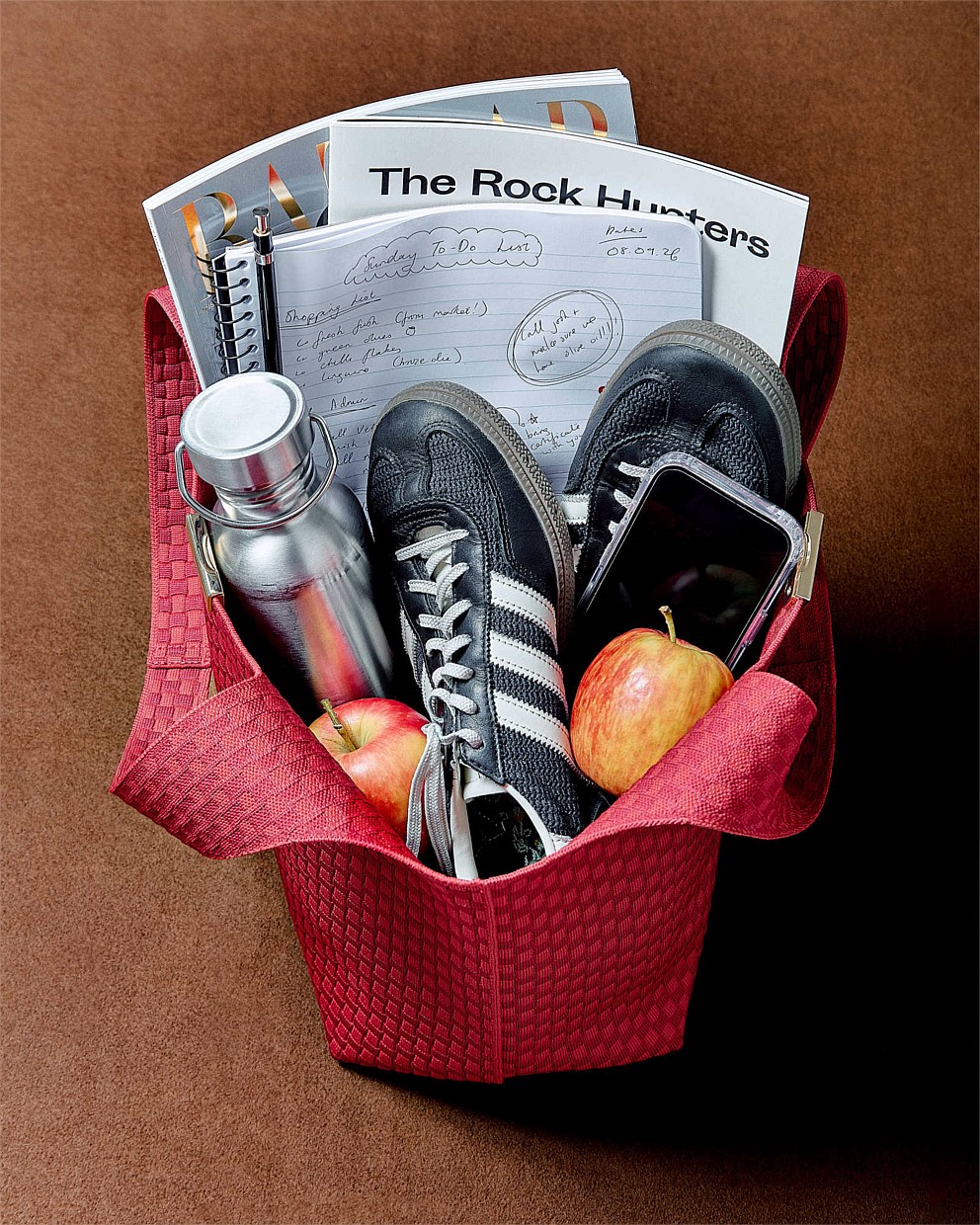 Amelie Basket Tote Bag