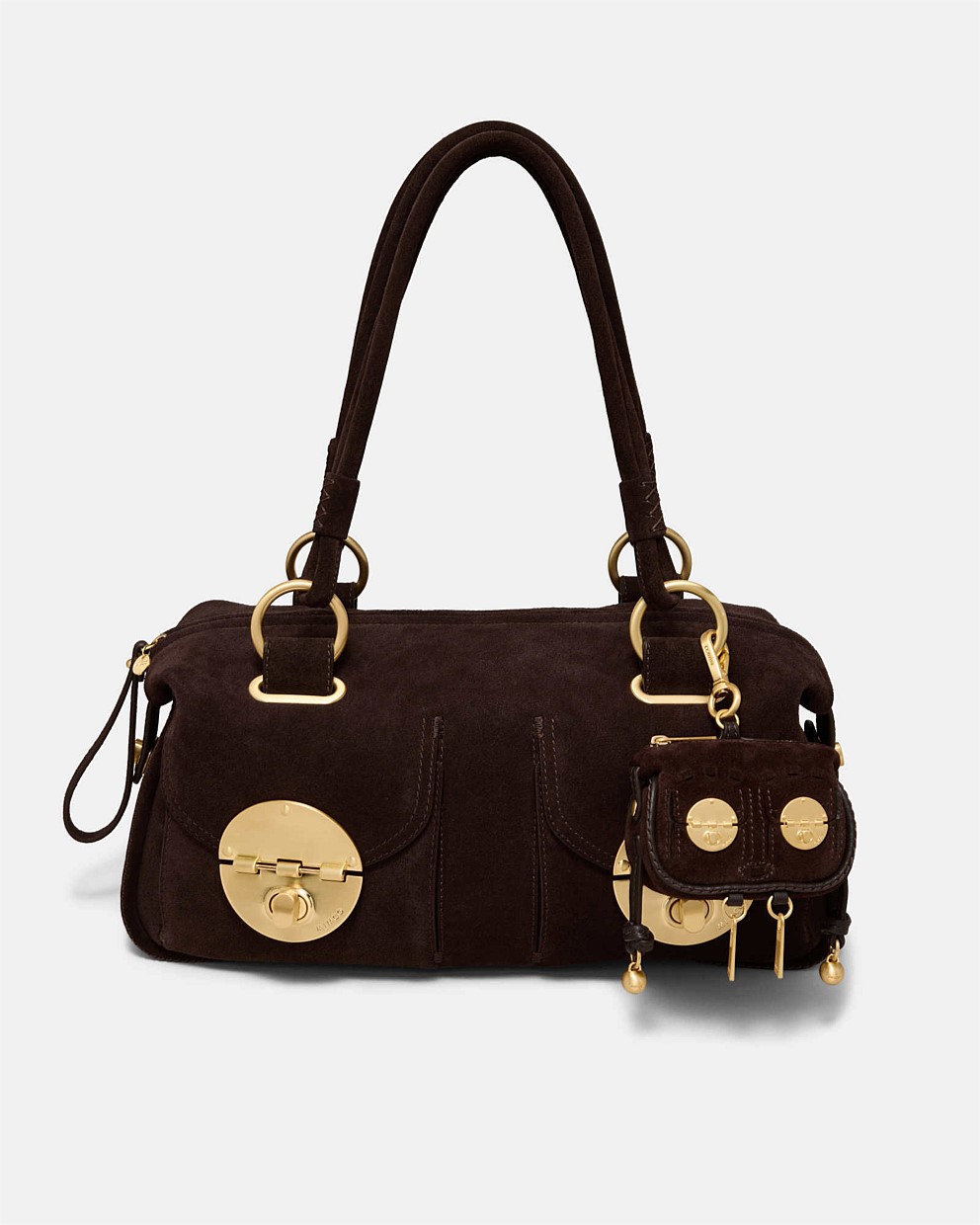Turnlock Mini Bag Charm