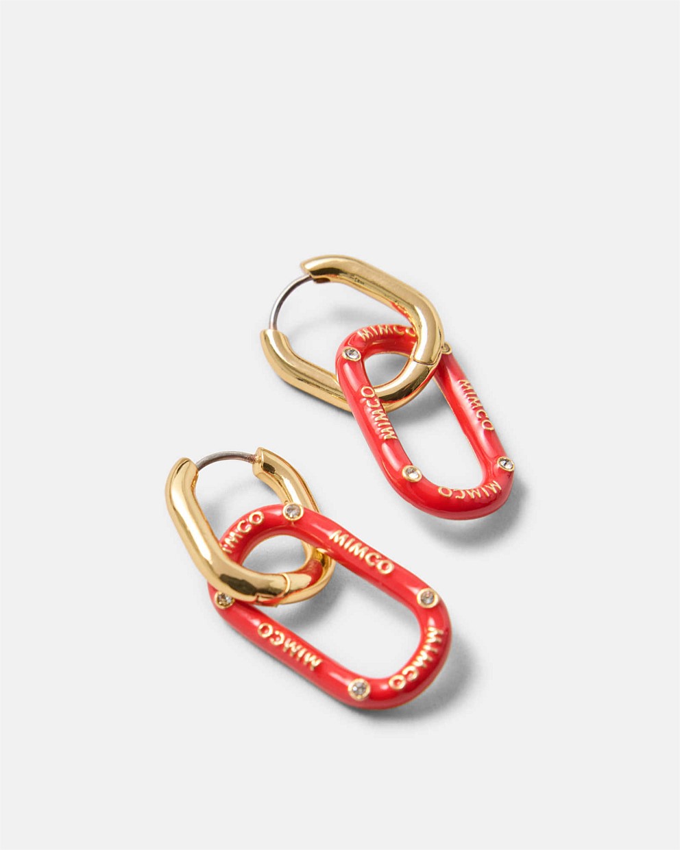 Linked Up Huggie Earrings