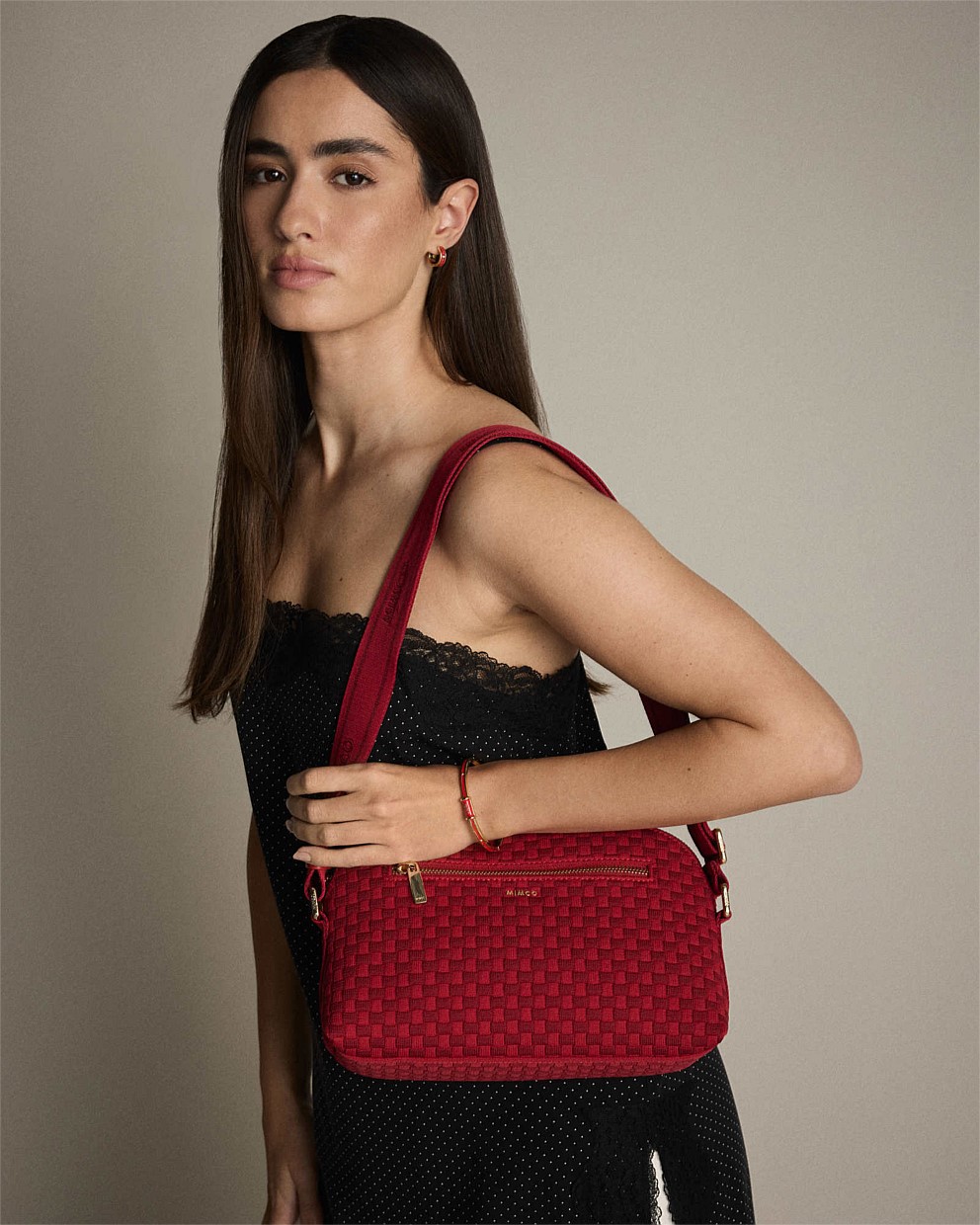 Squad Woven Crossbody Bag